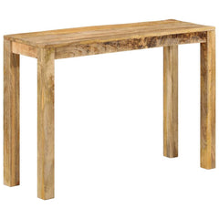 Console Table 110x35x76 cm Rough mango wood