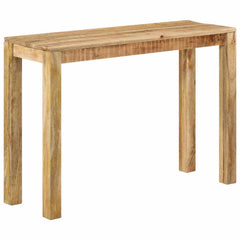 Console Table 110x35x76 cm Rough mango wood