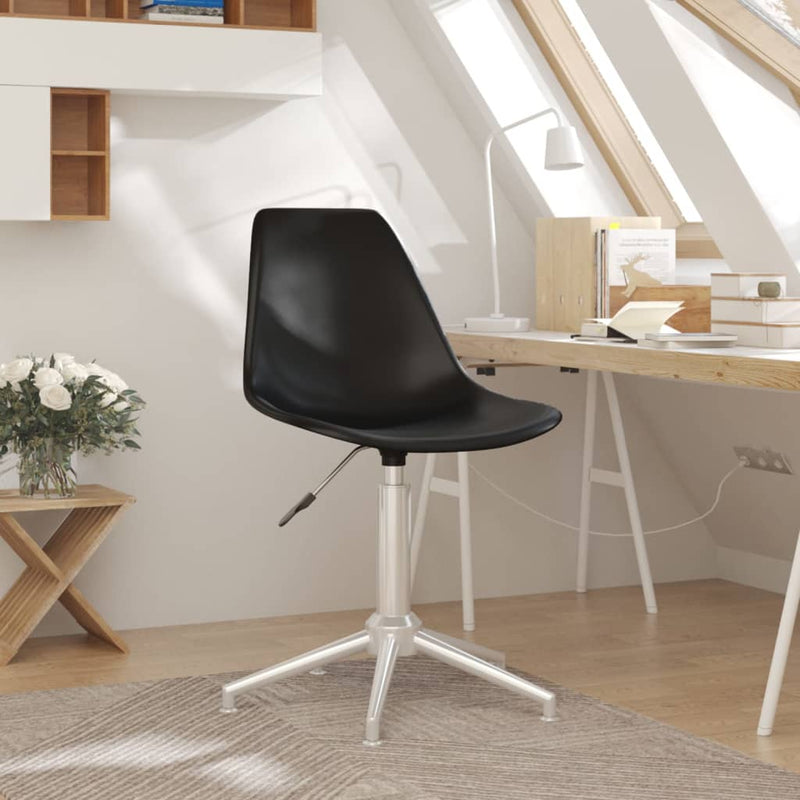 Swivel Office Chair Black PP