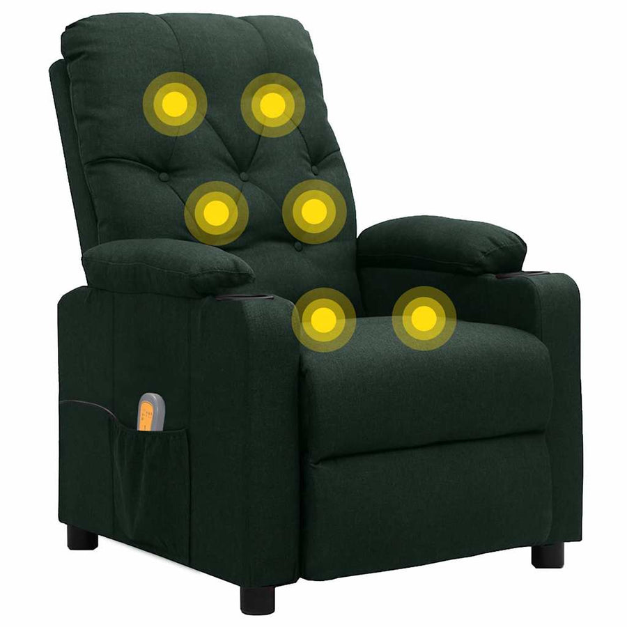 Massage Chair Fabric Dark green