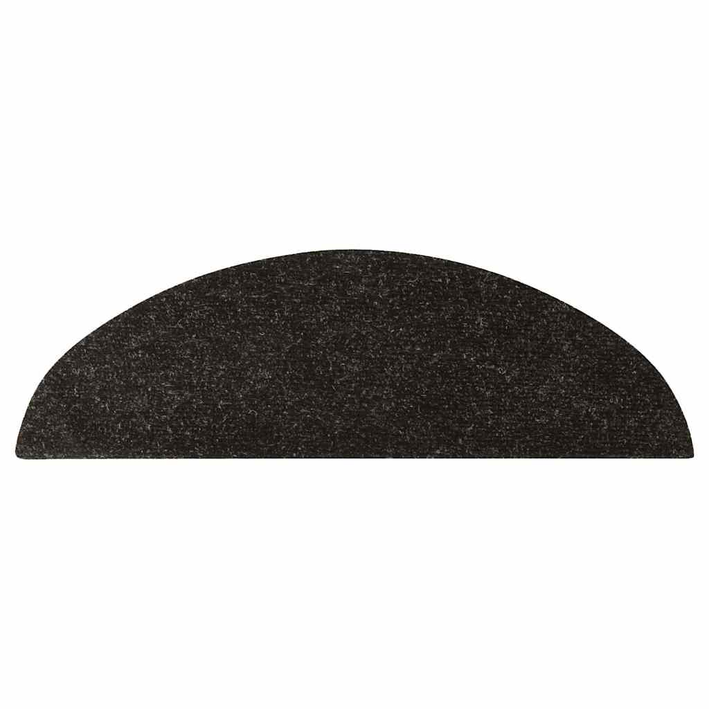 136389 vidaXL Stair Mats Self-adhesive 15 pcs 56x17x3 cm Anthracite 6