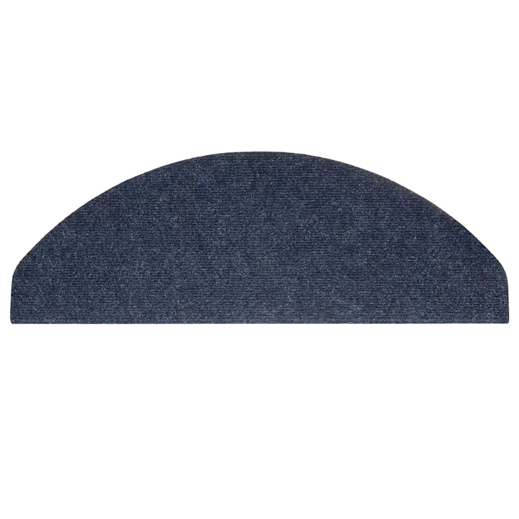 136399 vidaXL Stair Mats Self-adhesive 15 pcs 65x22,5x3,5 cm Blue 6