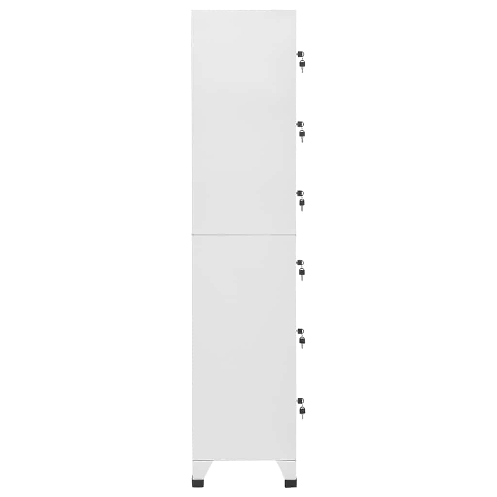 Locker Cabinet Light Grey, image 3