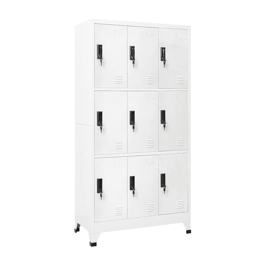 Locker Cabinet White