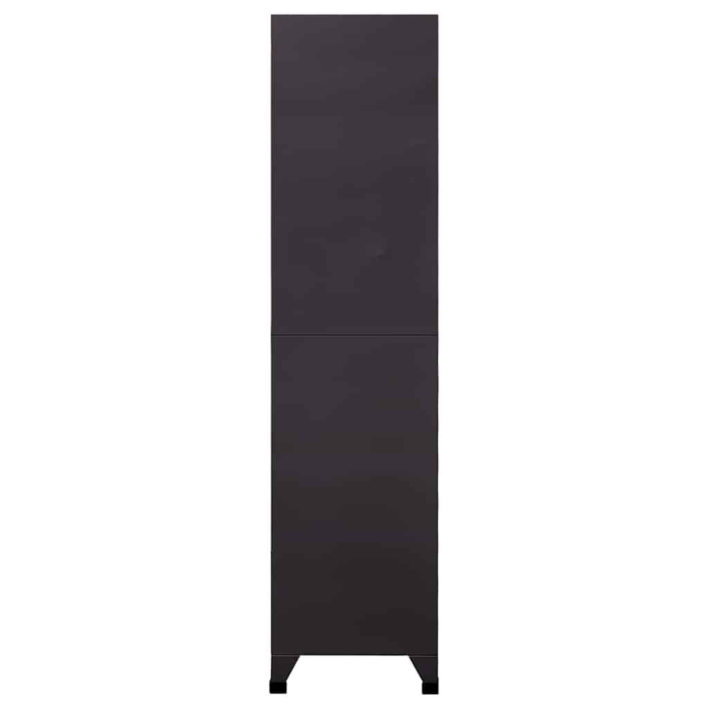 vidaXL Locker Cabinet | Anthracite and White | Steel | Standard | Locker Cabinet 4