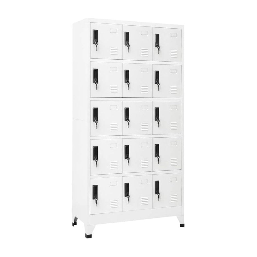 Locker Cabinet White