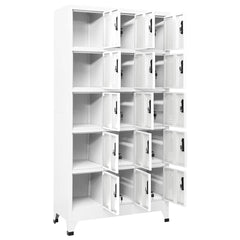 Locker Cabinet White, image 3
