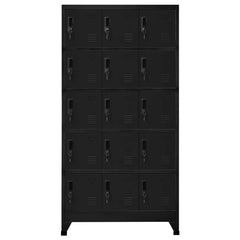 Locker Cabinet Black, image 2
