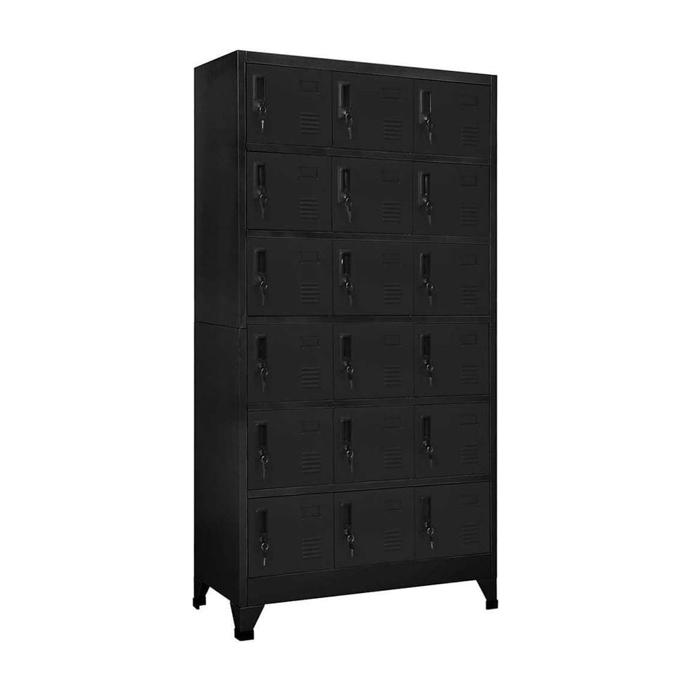 Locker Cabinet Black