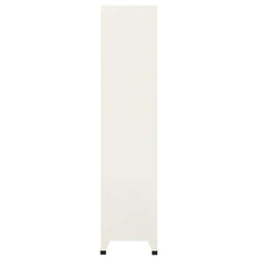 vidaXL Locker Cabinet | Grey and Blue | Steel | Large |  Locks | Locker Cabinet 4