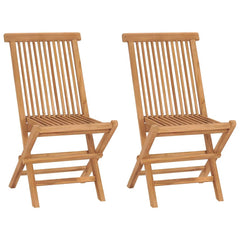 3 Piece Garden Dining Set Solid Wood Teak 3