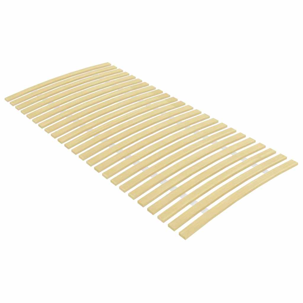 vidaXL Slatted Bed Base | Solid poplar wood | 100x200 cm | Foldable 1