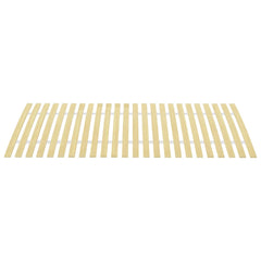 vidaXL Slatted Bed Base | Solid poplar wood | 100x200 cm | Foldable 2