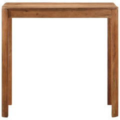 vidaXL Bar Table Solid Wood Acacia with Honey Finish 110x55x106 cm 2