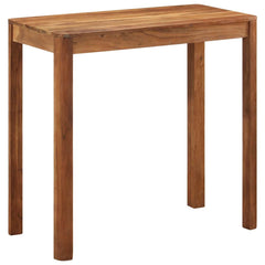 Bar Table Solid Wood Acacia