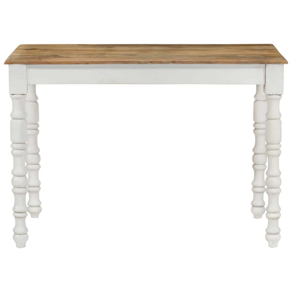 vidaXL Dining Table 110x60x76 cm Solid Wood Mango 2