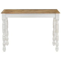 vidaXL Dining Table 110x60x76 cm Solid Wood Mango 2
