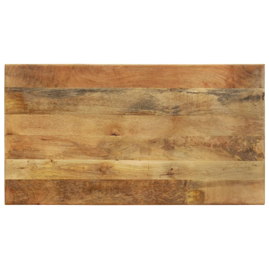 vidaXL Dining Table 110x60x76 cm Solid Wood Mango 4