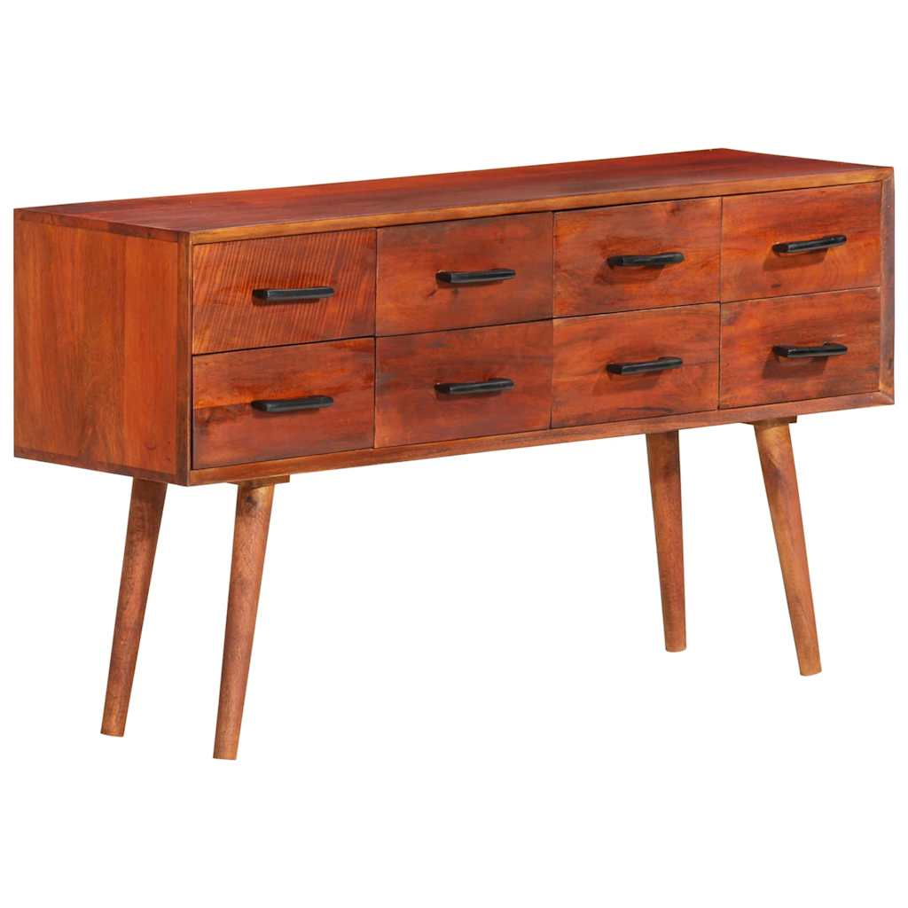 338430 vidaXL Sideboard 110x30x59 cm Solid Wood Mango 1