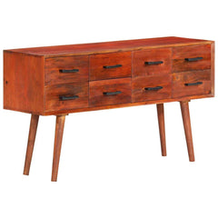 338430 vidaXL Sideboard 110x30x59 cm Solid Wood Mango 4