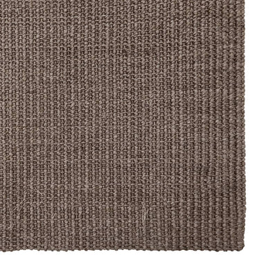 Rug Natural Sisal 80x100 cm Brown