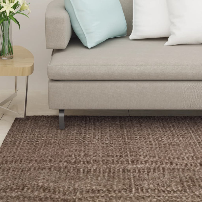 Rug Natural Sisal 80x100 cm Brown