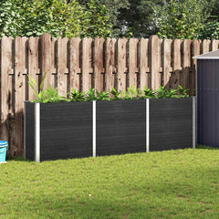 Garden Raised Bed WPC Grey Depth 50 cm 300 cm 91 cm