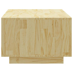 vidaXL Coffee Table | Natural | Solid Pinewood | Medium | Storage | Coffee Table 6
