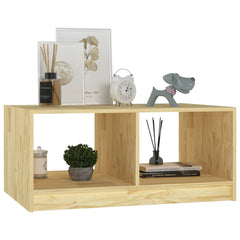 vidaXL Coffee Table | Pine | Solid Pinewood | Medium | Durable | Coffee Table 4