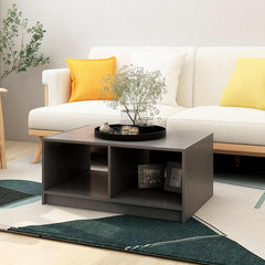 vidaXL Coffee Table | Grey | Solid Pinewood | Medium | Coffee Table 1