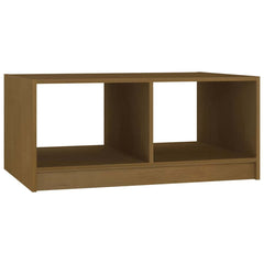 vidaXL Coffee Table | Honey Brown | Solid Pine Wood | Medium | Coffee Table 2
