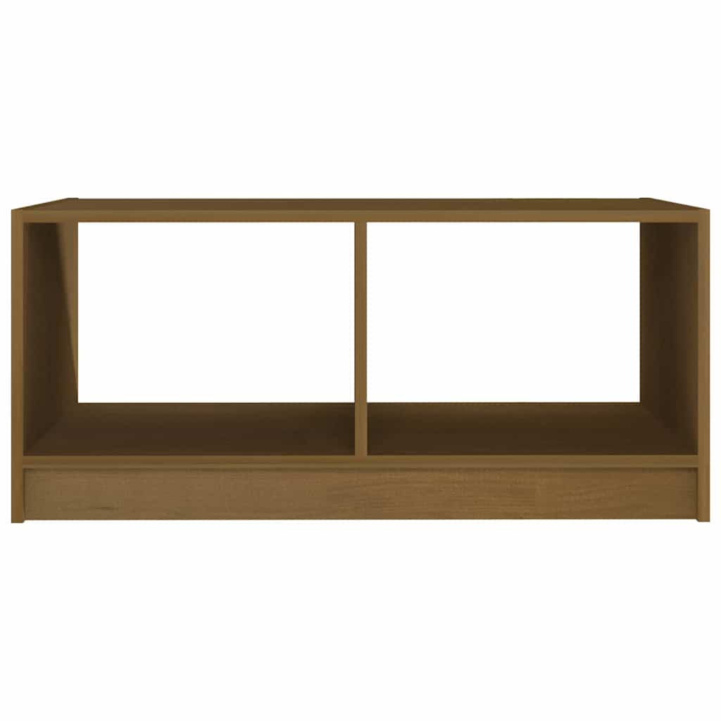 vidaXL Coffee Table | Honey Brown | Solid Pine Wood | Medium | Coffee Table 5