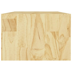 vidaXL Coffee Table | Natural Pine | Solid Pinewood | Medium | Coffee Table 6