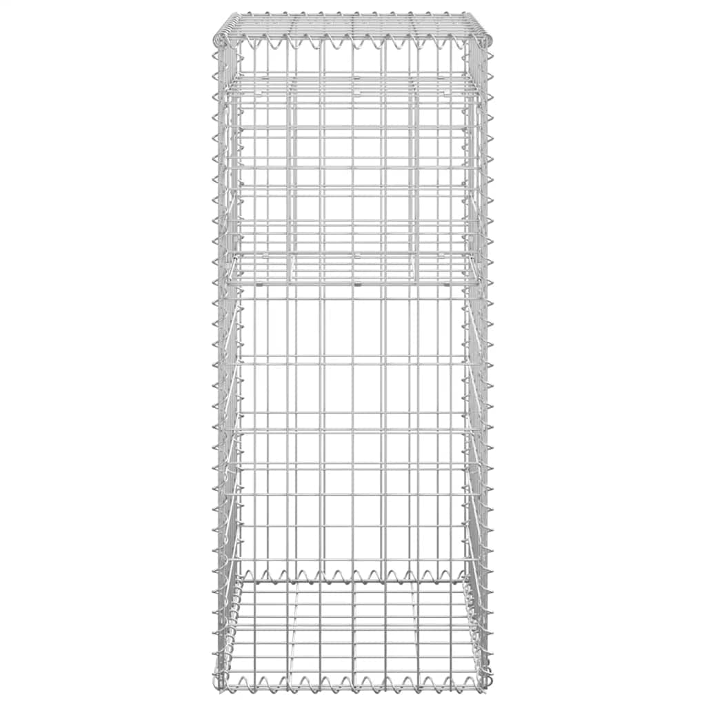 vidaXL Gabion Basket Post 40x40x100 cm Iron 4