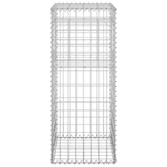 vidaXL Gabion Basket Post 40x40x100 cm Iron 4
