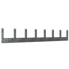 U-shape Gabion Basket with 2 Posts Iron Height 150 cm 860 cm