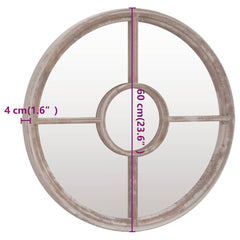 Mirror Iron Round Use Sand
