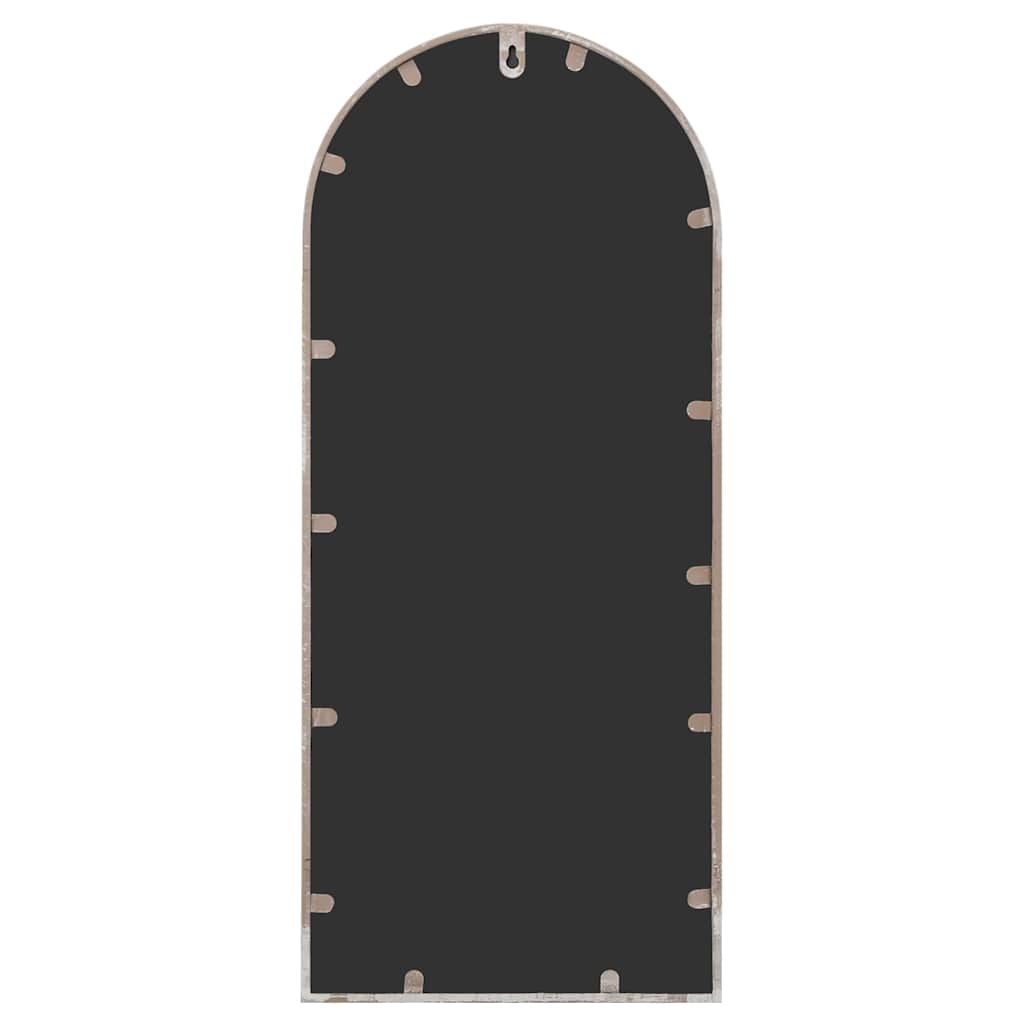 Garden Mirror Iron for Outdoor Use Sand 100 cm 45 cm