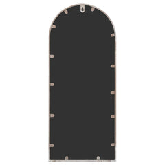Garden Mirror Iron for Outdoor Use Sand 100 cm 45 cm