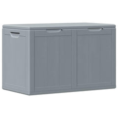 vidaXL Storage Box | Grey | Polypropylene | Large | Storage | Garden Storage Box 2