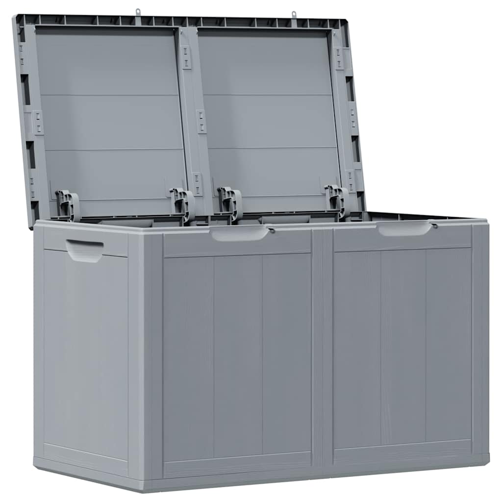 vidaXL Storage Box | Grey | Polypropylene | Large | Storage | Garden Storage Box 4