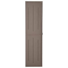 vidaXL Garden Cabinet | Brown | 100% Polypropylene | 65 x 45 x 172 cm 4