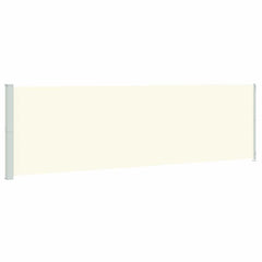 vidaXL Patio Retractable Side Awning 180x614 cm Cream 2