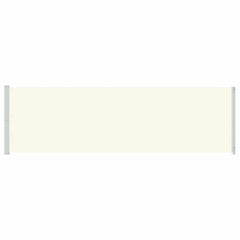 vidaXL Patio Retractable Side Awning 180x614 cm Cream 4