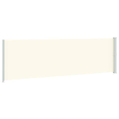 vidaXL Patio Retractable Side Awning 180x614 cm Cream 6
