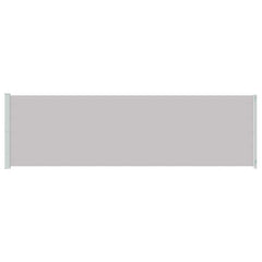 vidaXL Patio Retractable Side Awning 180x614 cm Grey 4