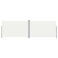 vidaXL Side Awning | Cream | Polyester with PU coating, steel, aluminium 2