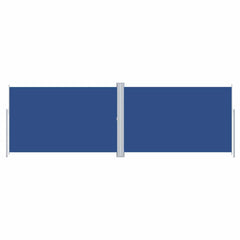 vidaXL Retractable Side Awning Blue 220x600 cm 2
