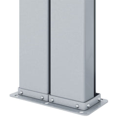 vidaXL Retractable Side Awning Cream 180x1000 cm 6