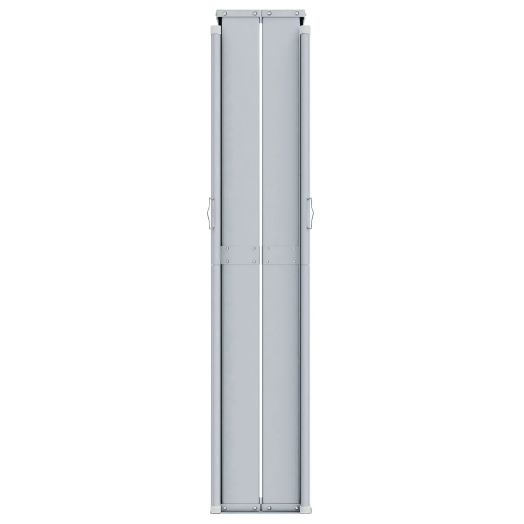 vidaXL Retractable Side Awning Blue 180x1000 cm 4